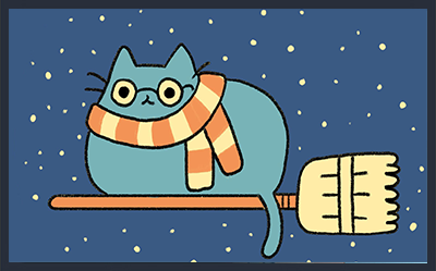 Magnes na lodówkę Pusheen