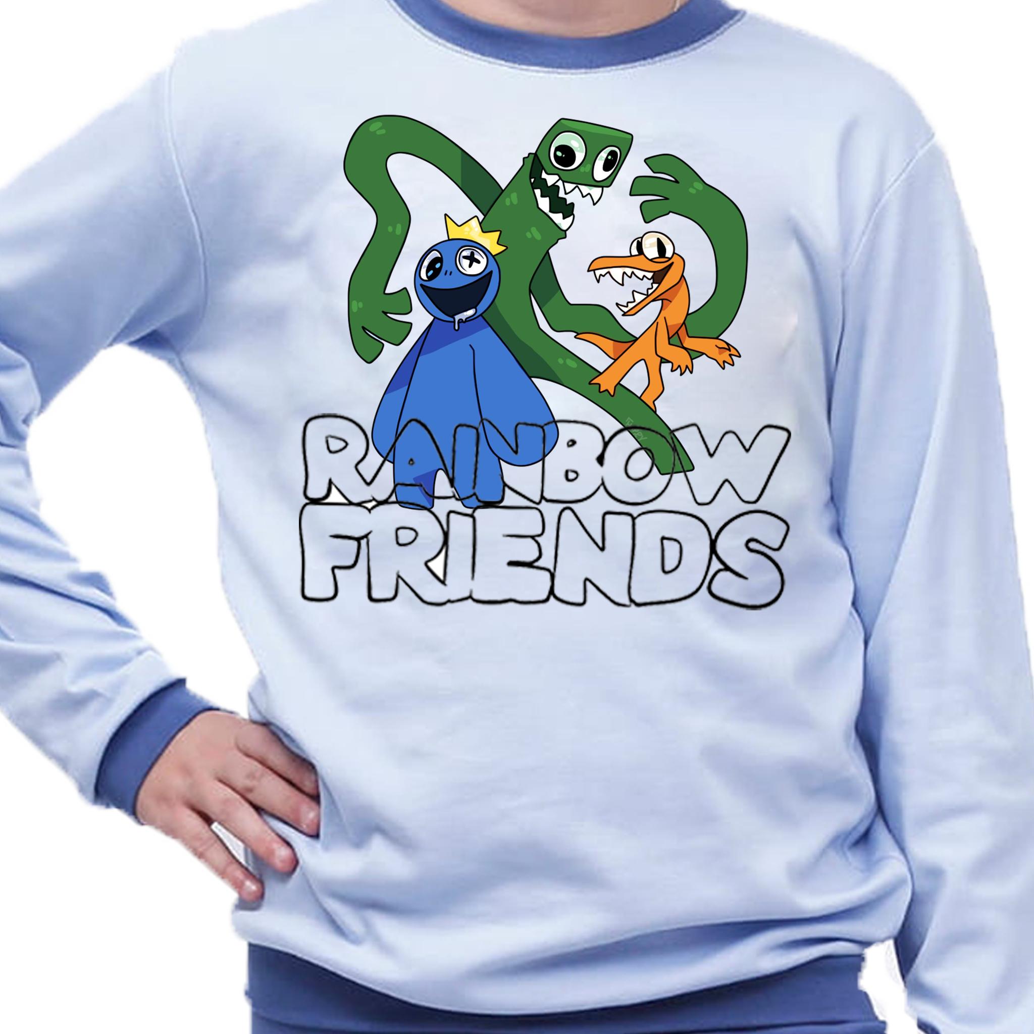 Piżama dziecięca Rainbow Friends