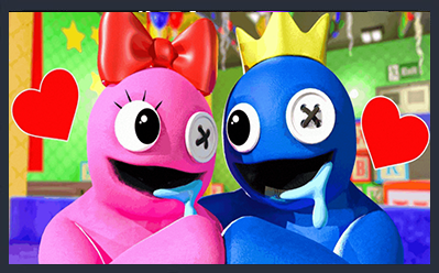 Magnes na lodówkę Rainbow Friends