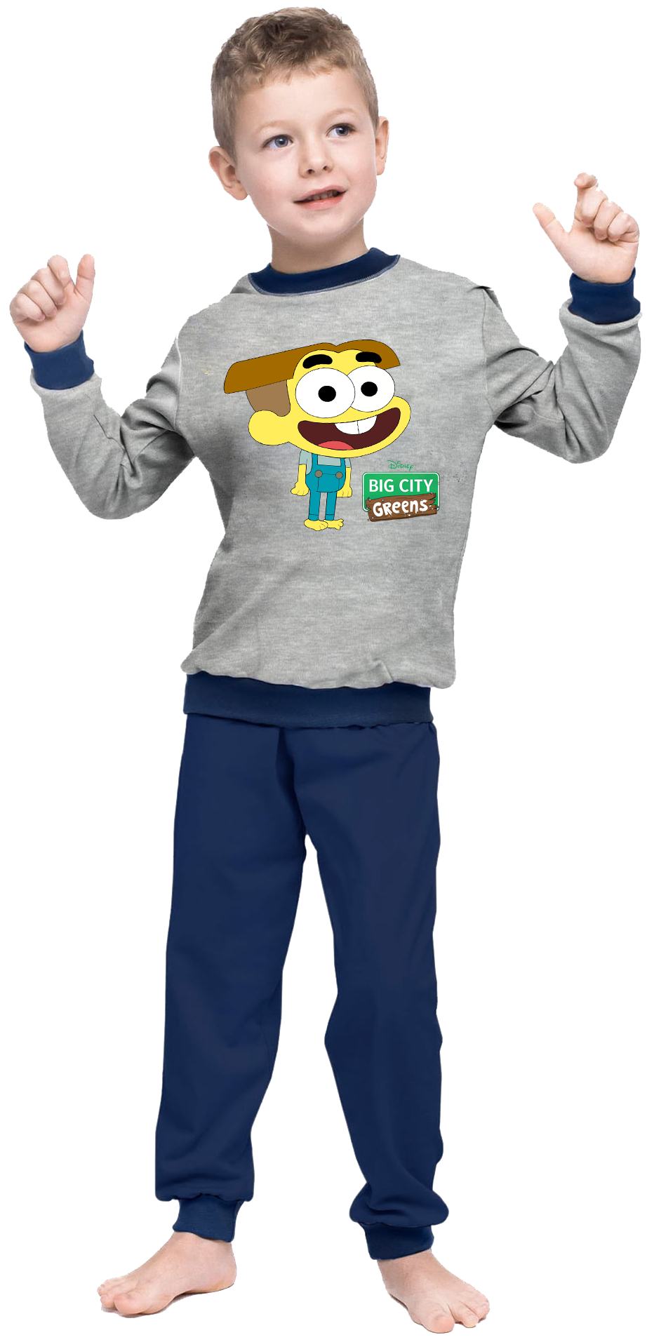 Piżama dziecięca - Greenowie