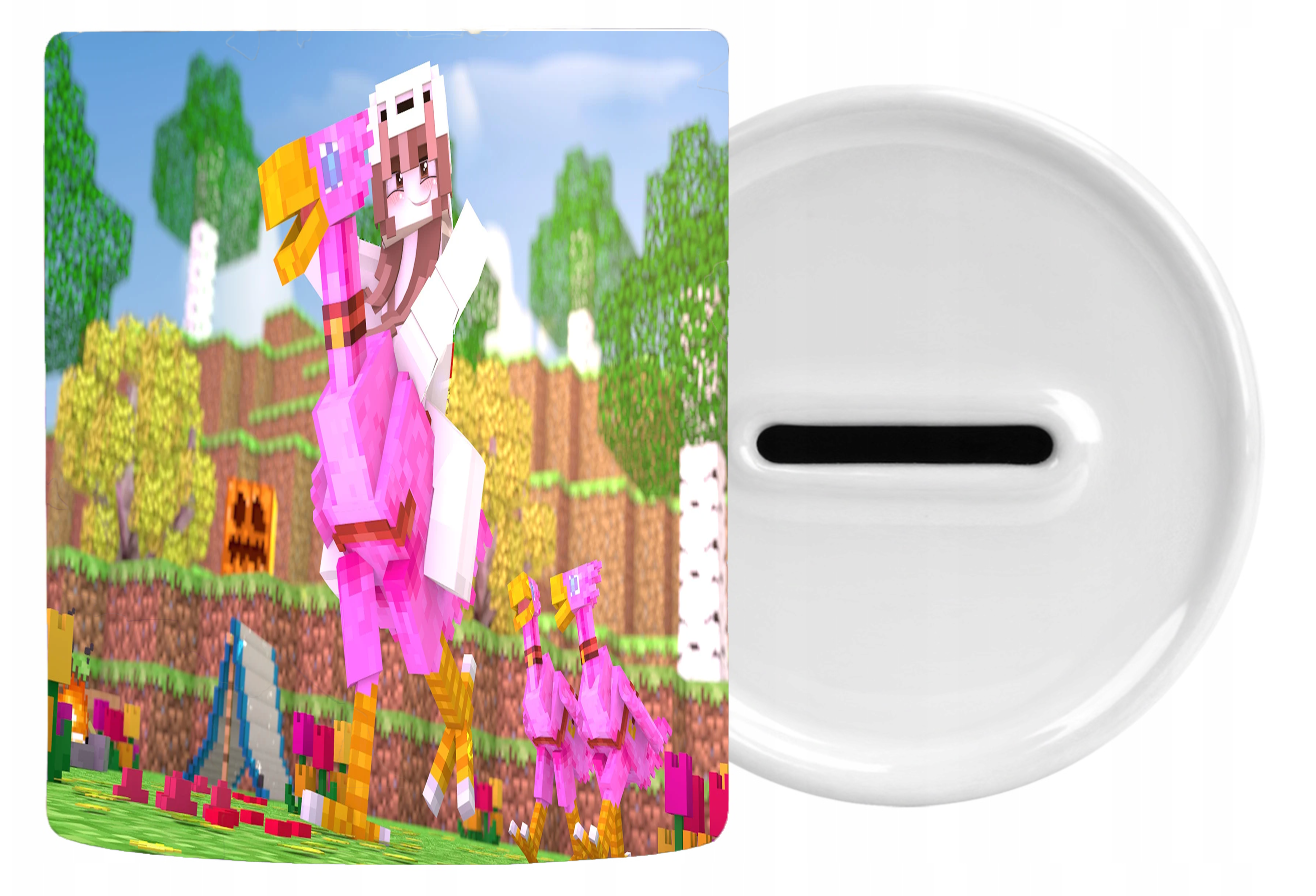 Skarbonka Ceramiczna Minecraft - Nowy Świat