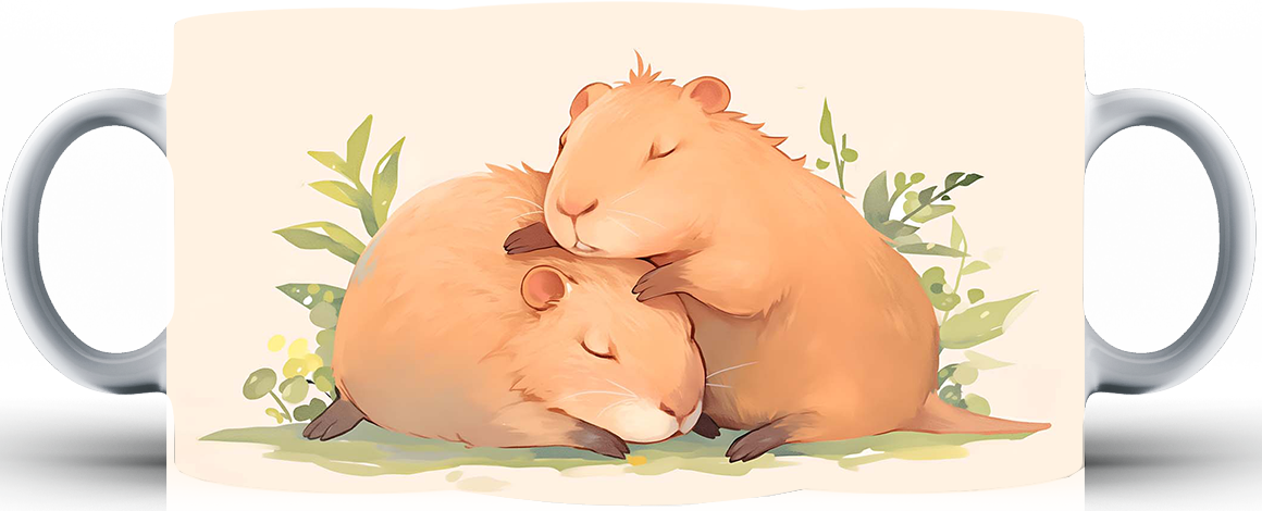 Kubek ceramiczny Kapibara