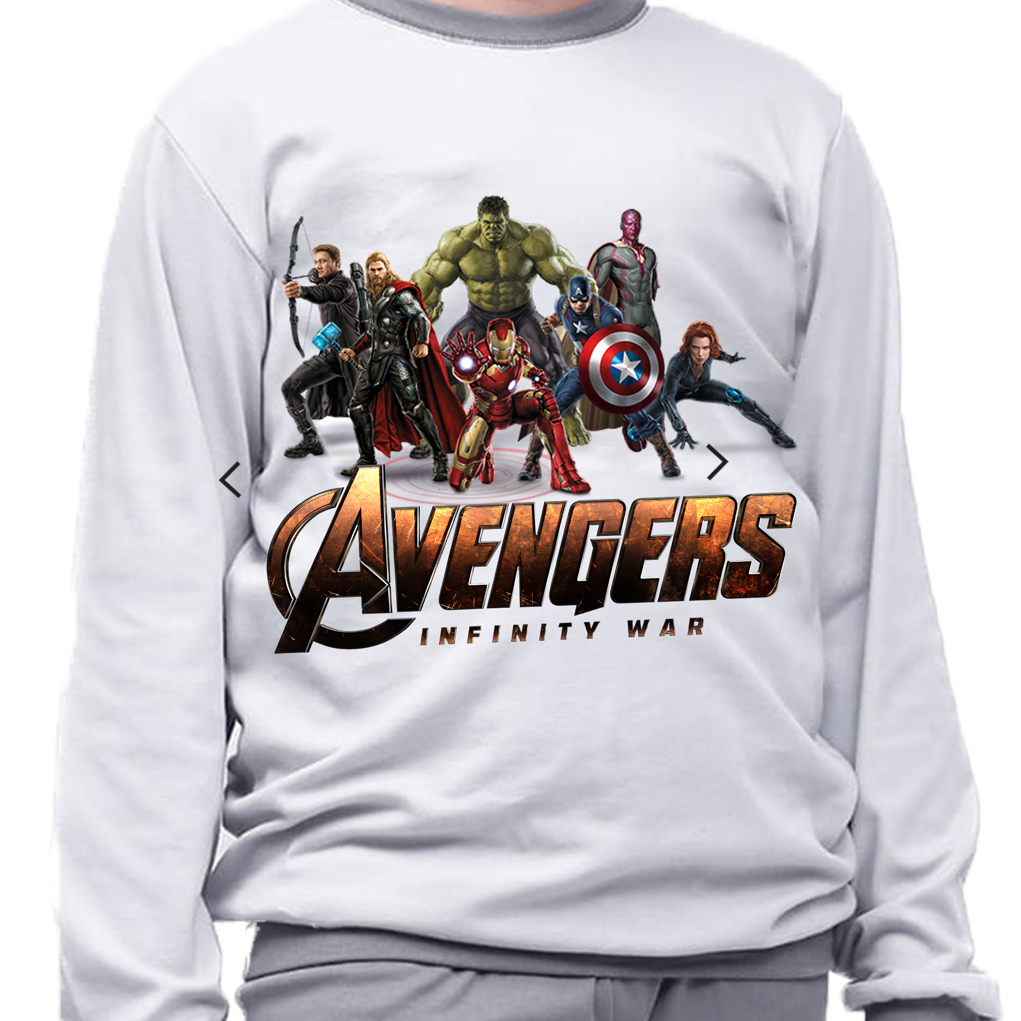 Piżama dziecięca Avengers Marvel