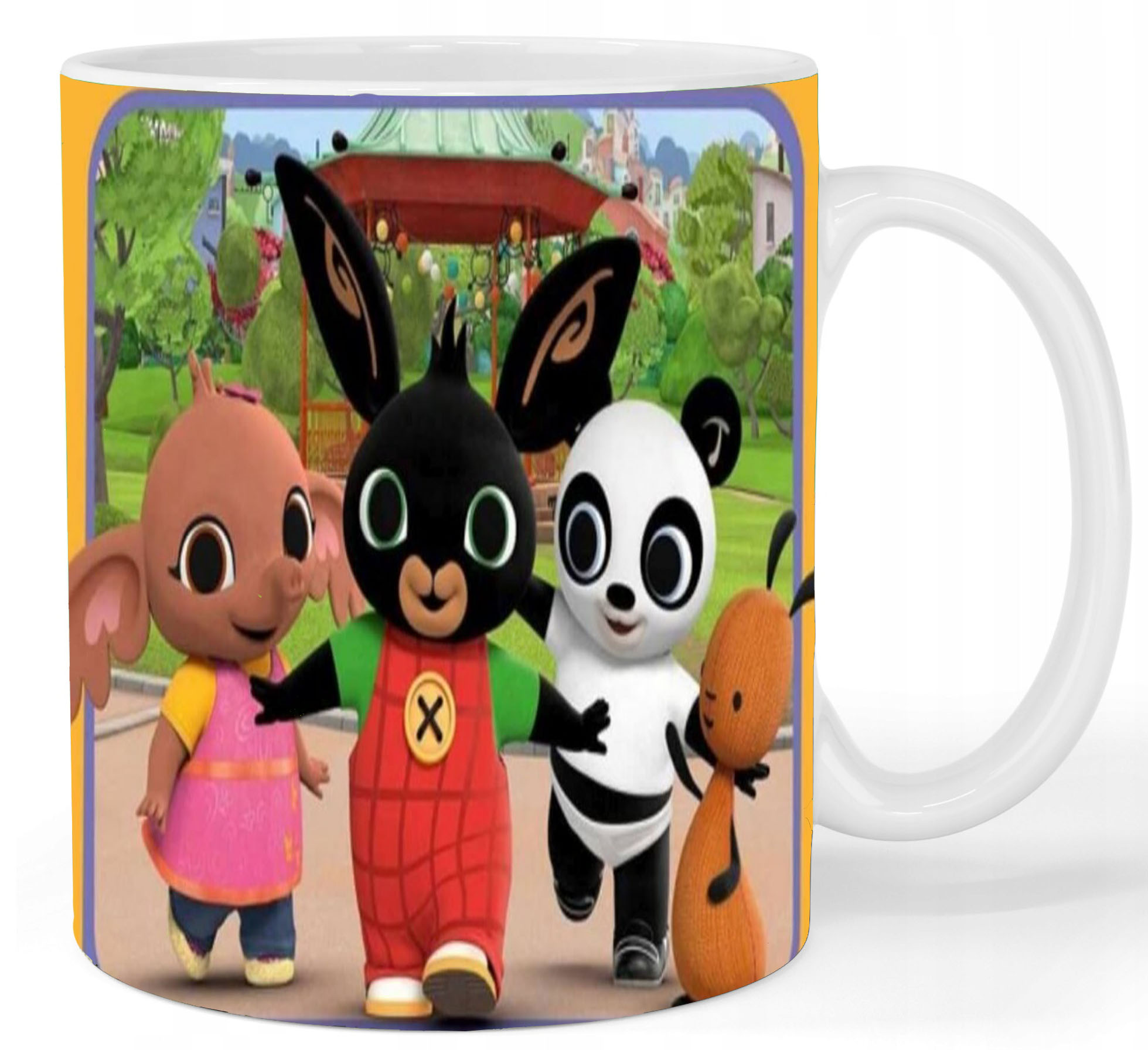 Kubek ceramiczny Królik Bing