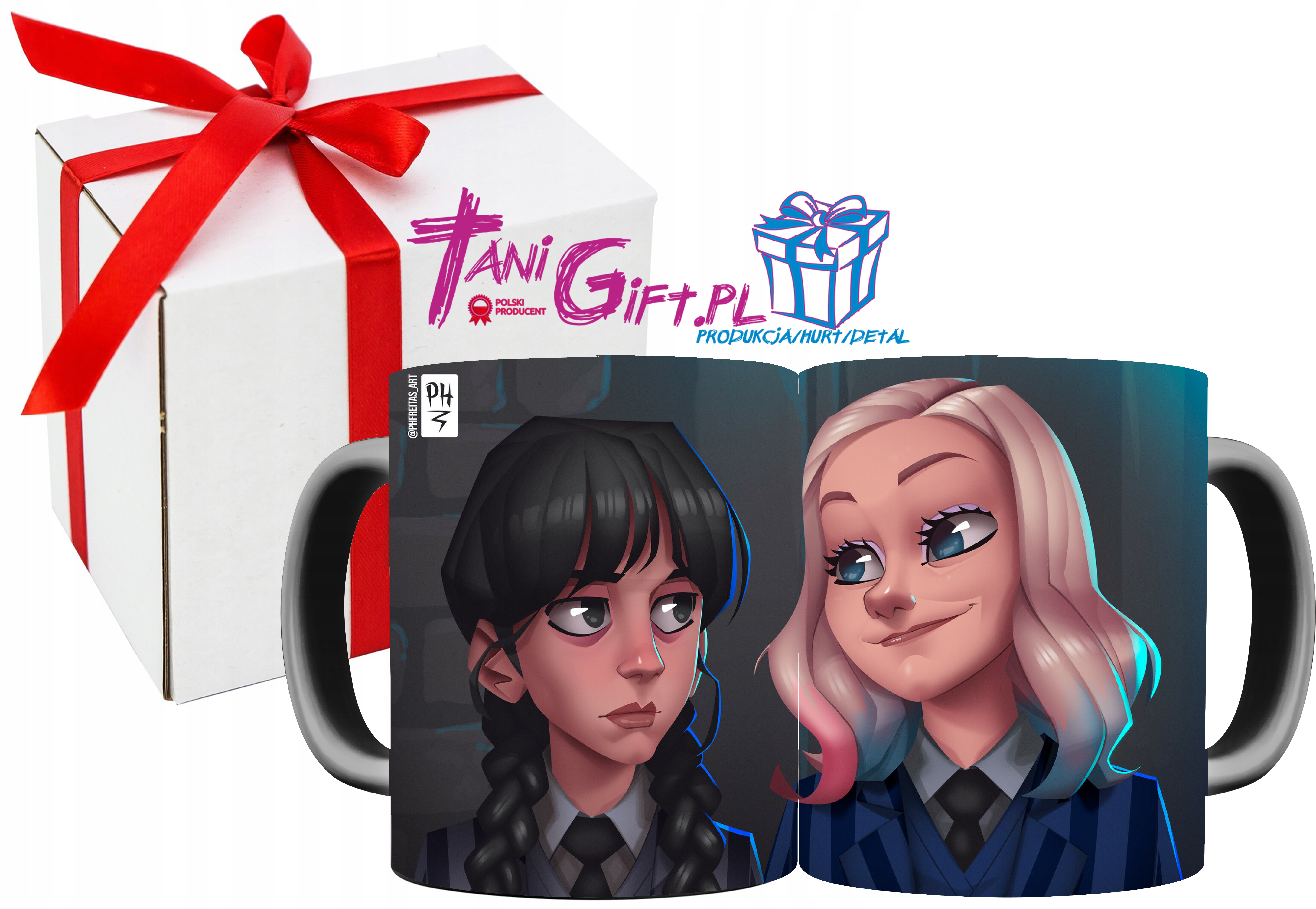 Magiczny Kubek Wednesday Addams