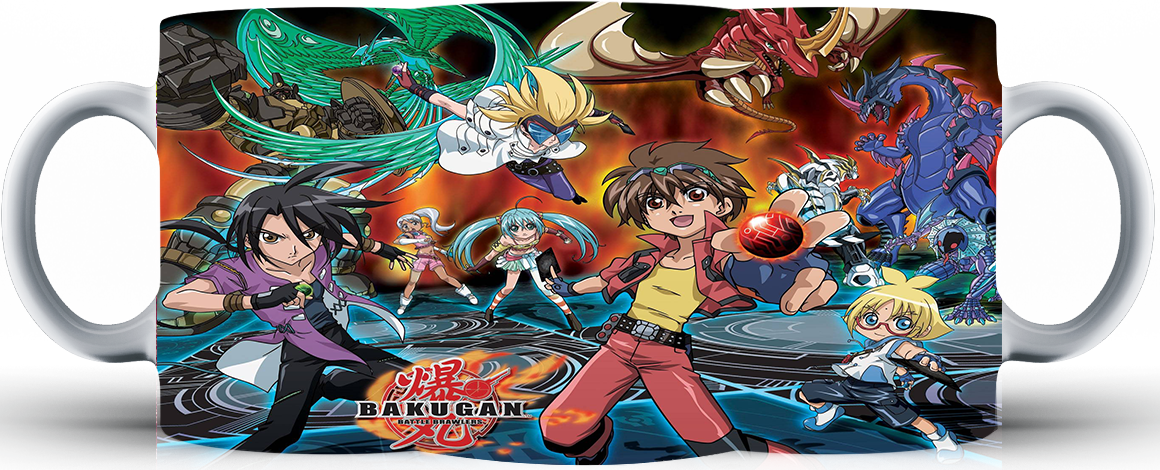 Kubek ceramiczny Bakugan