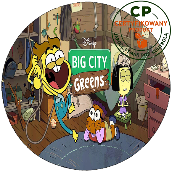 Opłatek na tort Greenowie