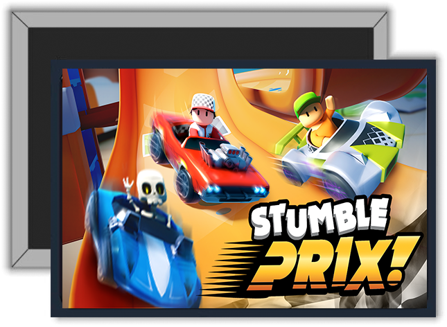 Magnes na lodówkę Stumble Guys