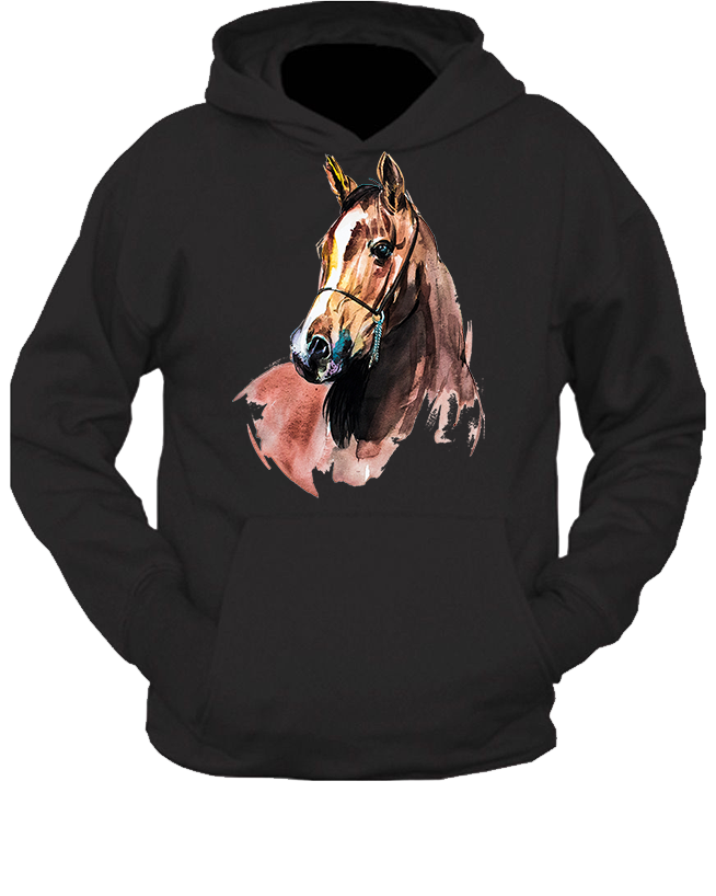 Bluza z kapturem Konie