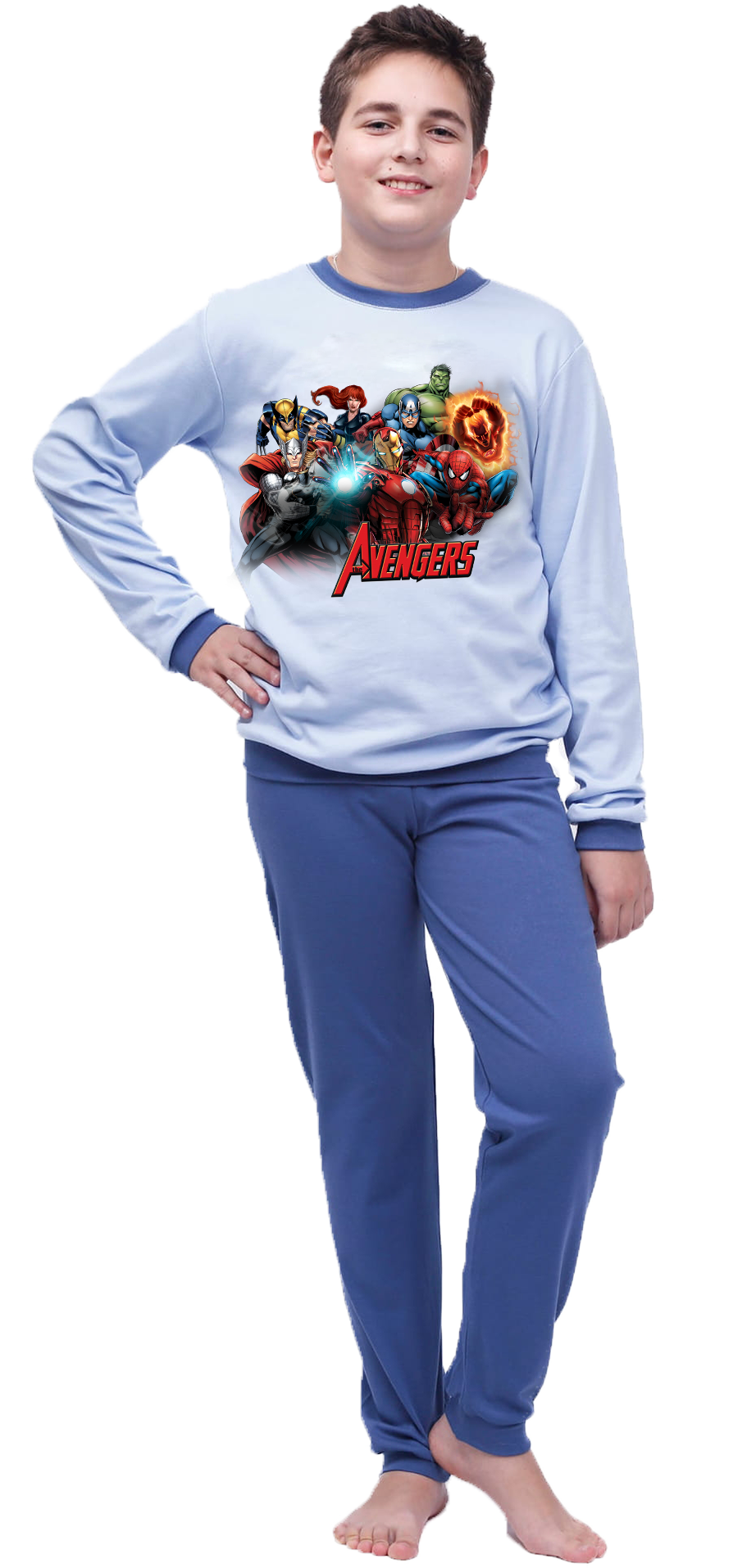 Piżama dziecięca Avengers Marvel