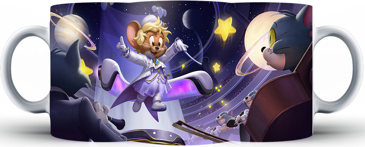 Kubek ceramiczny Tom i Jerry