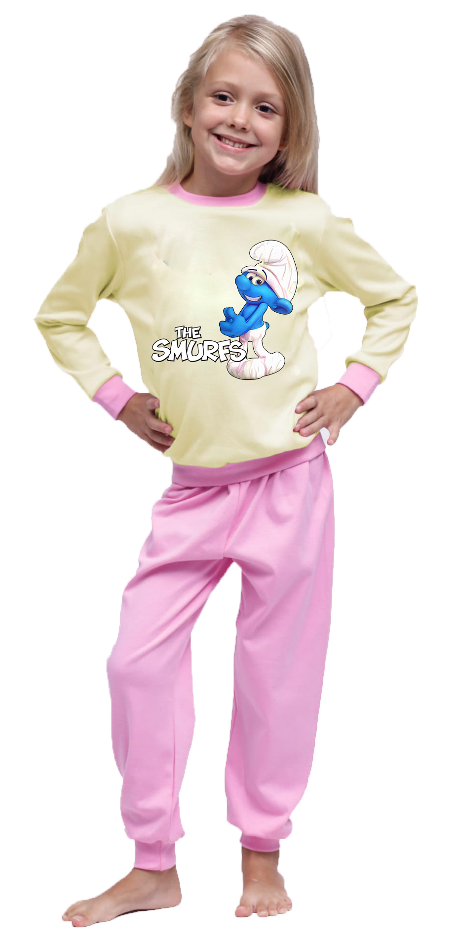 Piżama dziecięca Smerfy