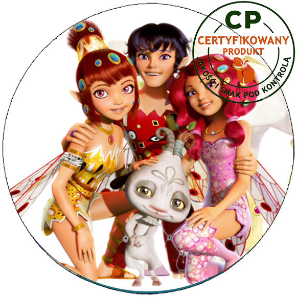 Opłatek na tort Mia i Ja