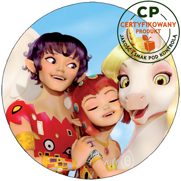 Opłatek na tort Mia i Ja