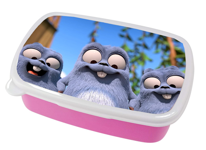 Pojemnik śniadaniowy Grizzy i Lemingi