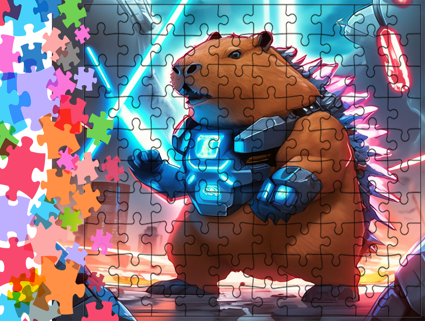 Puzzle tradycyjne - Kapibara