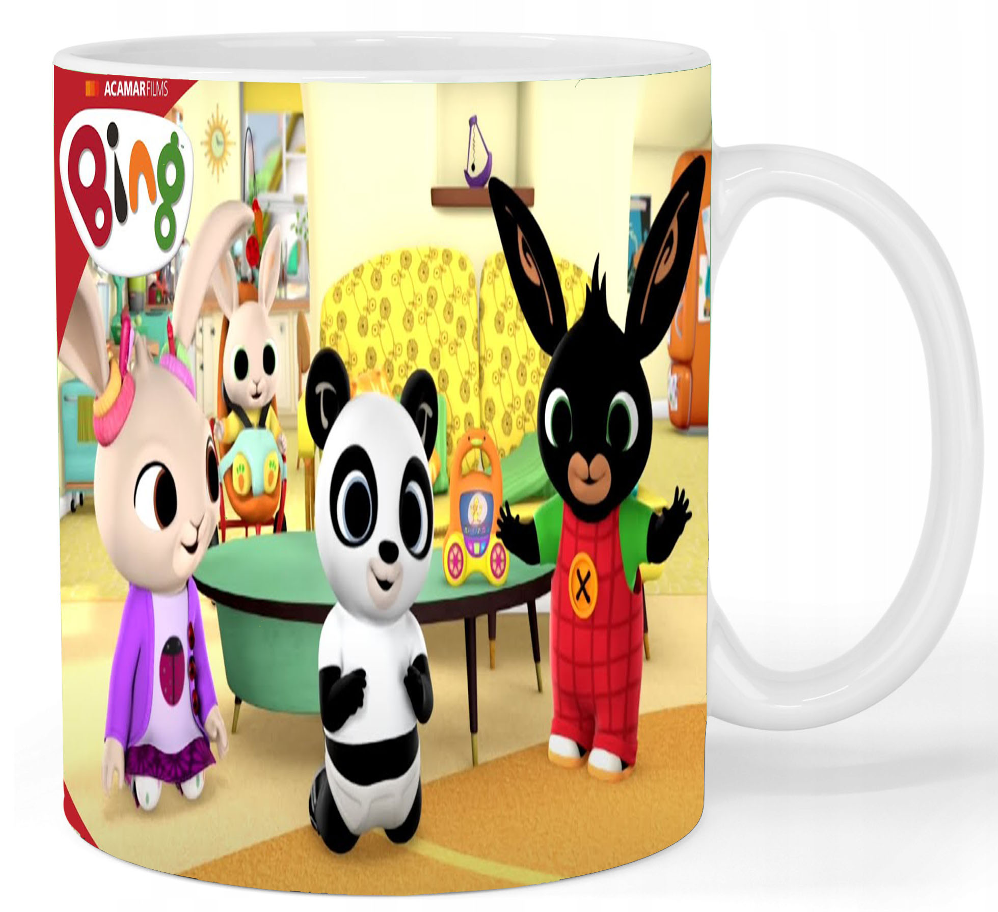 Kubek ceramiczny Królik Bing