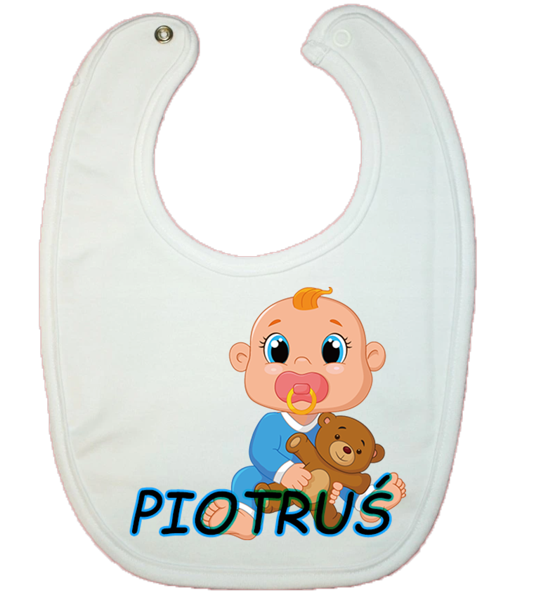 Śliniaczek Bawełniany Piotruś