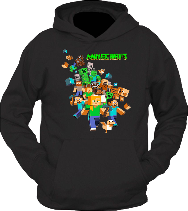 Bluza z kapturem Minecraft