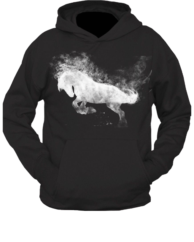 Bluza z kapturem Konie