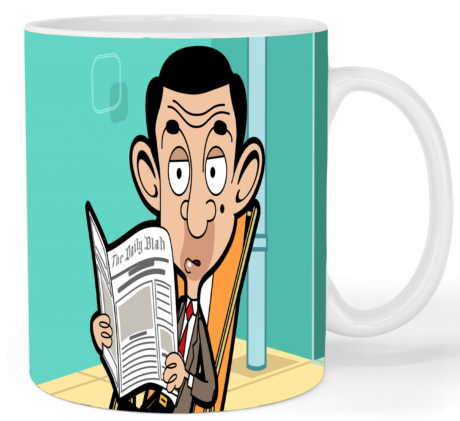 Kubek ceramiczny Jaś Fasola - Mr.Bean