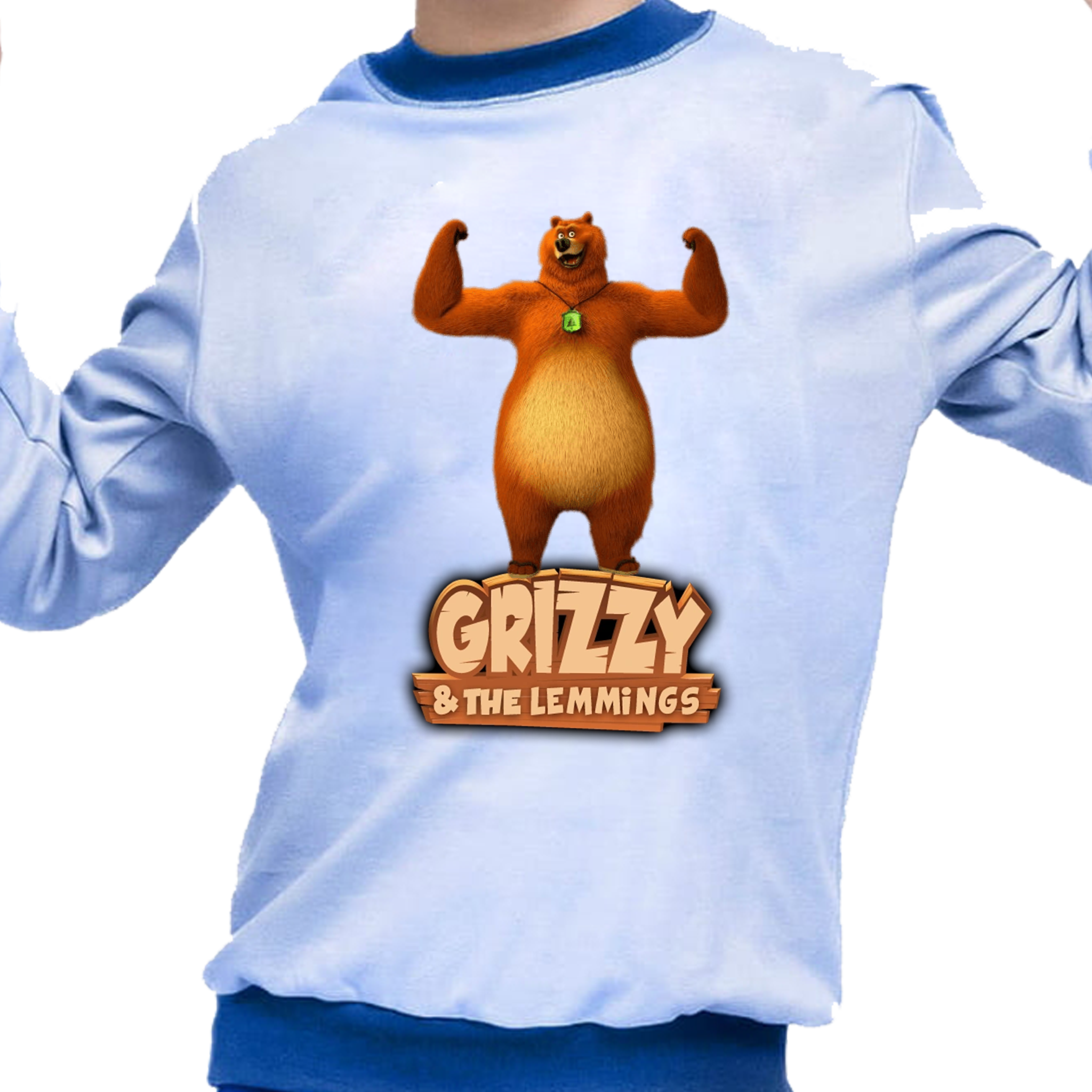 Piżama dziecięca Grizzy i Lemingi