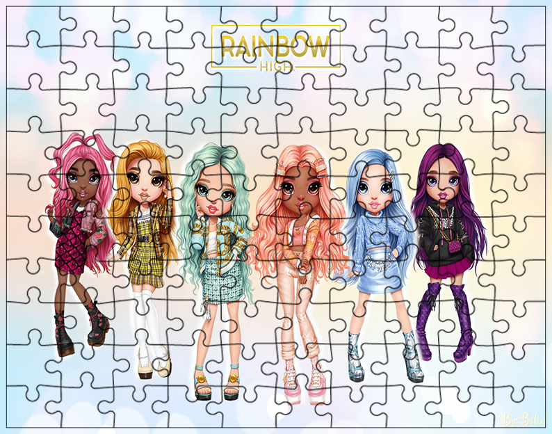 Puzzle Rainbow High