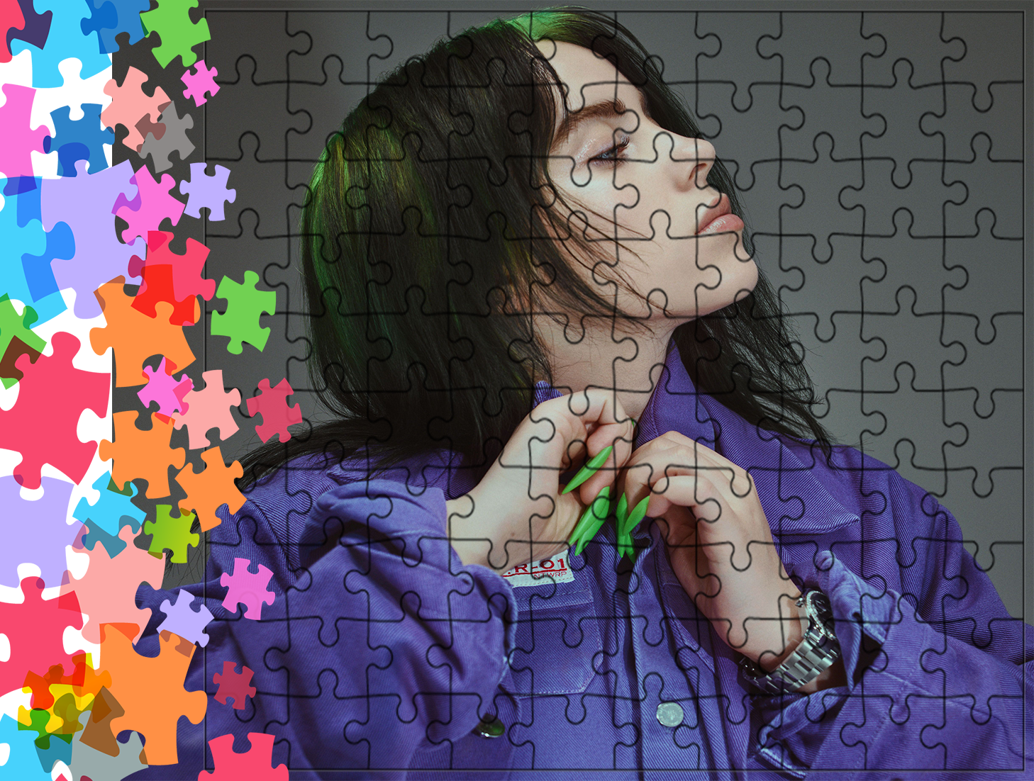 Puzzle tradycyjne - Billie Eilish
