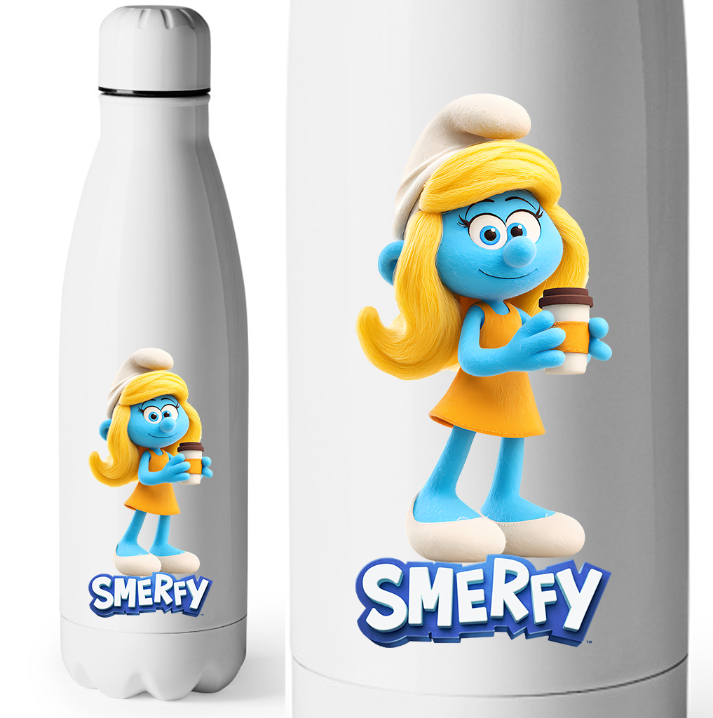 Termos - Butelka Termiczna - Smerfy