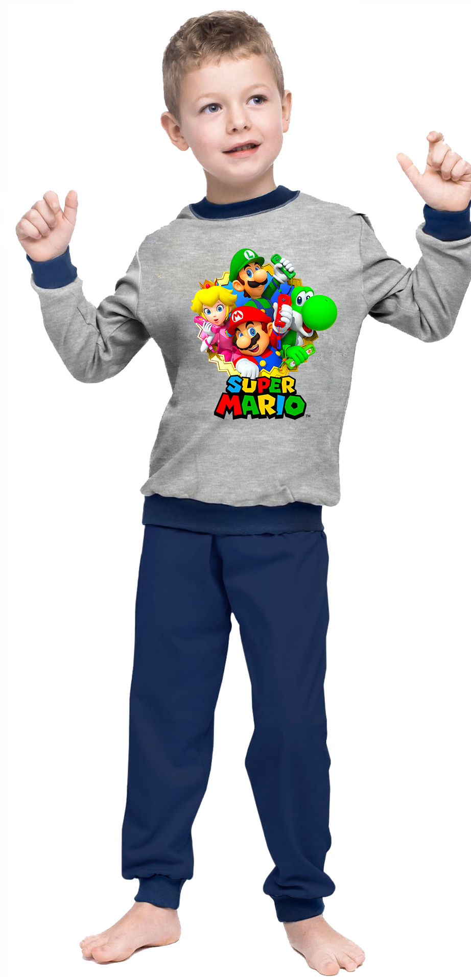 Piżama dziecięca Super Mario Bros