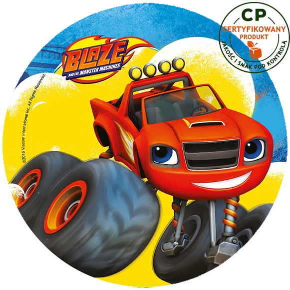 Opłatek na tort Blaze