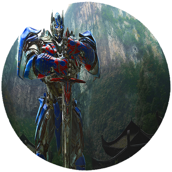 Opłatek na tort Transformers