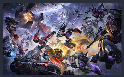 Magnes metalowy Transformers