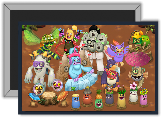 Magnes metalowy My Singing Monsters