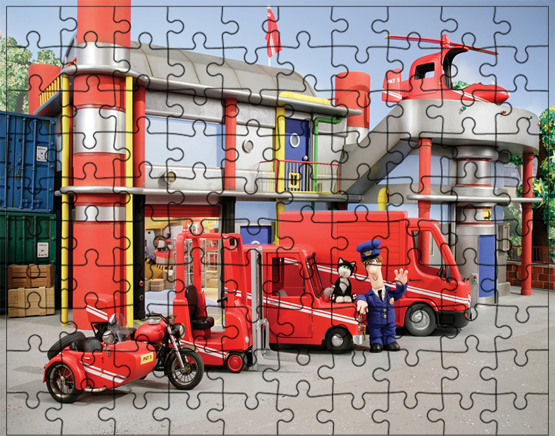 Puzzle Listonosz Pat