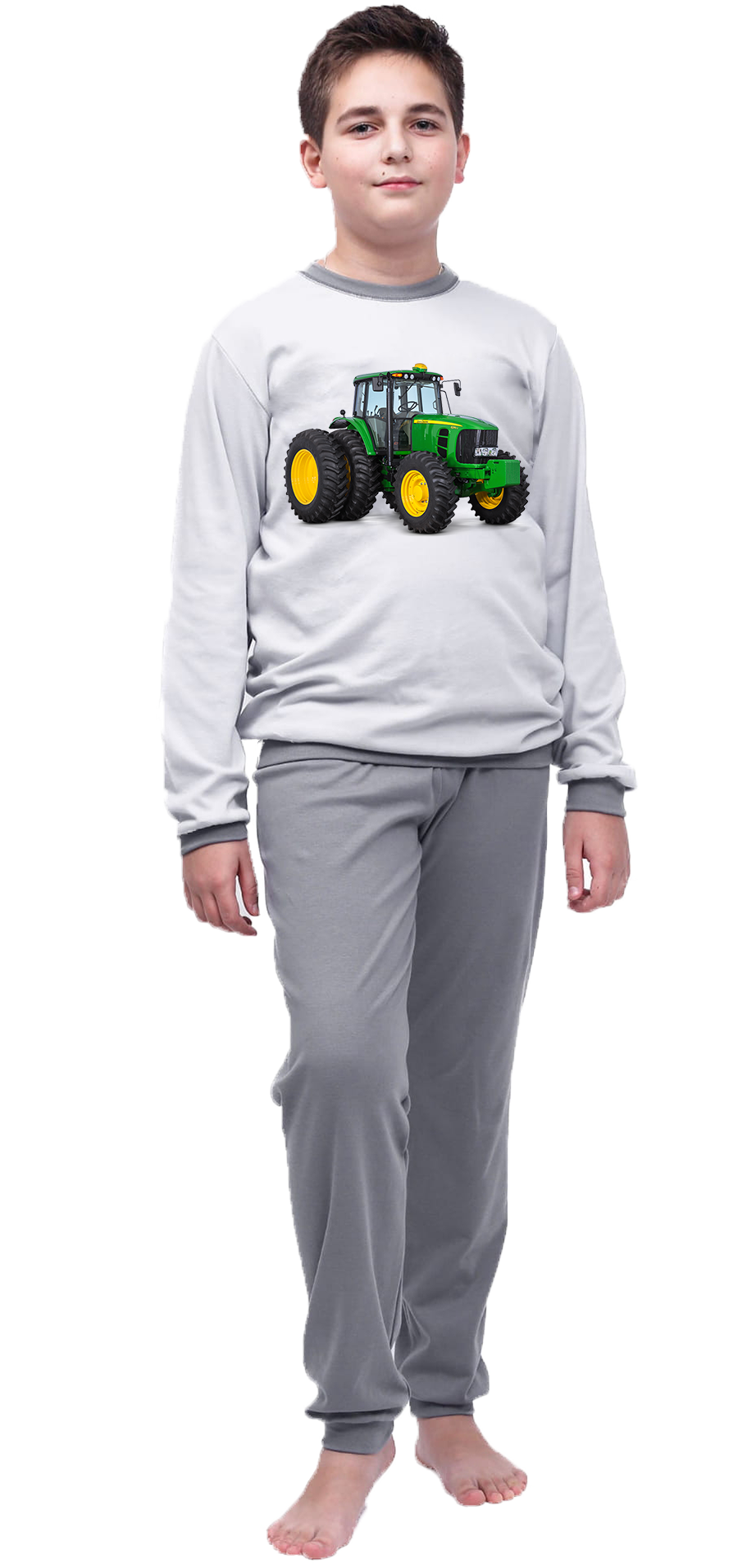 Piżama dziecięca Traktory