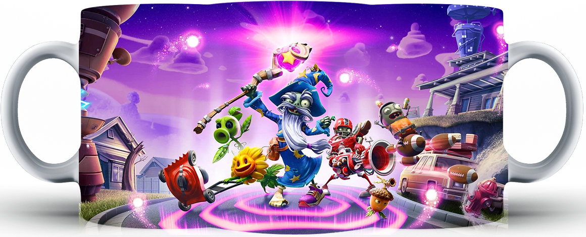 Kubek ceramiczny Plants vs Zombie