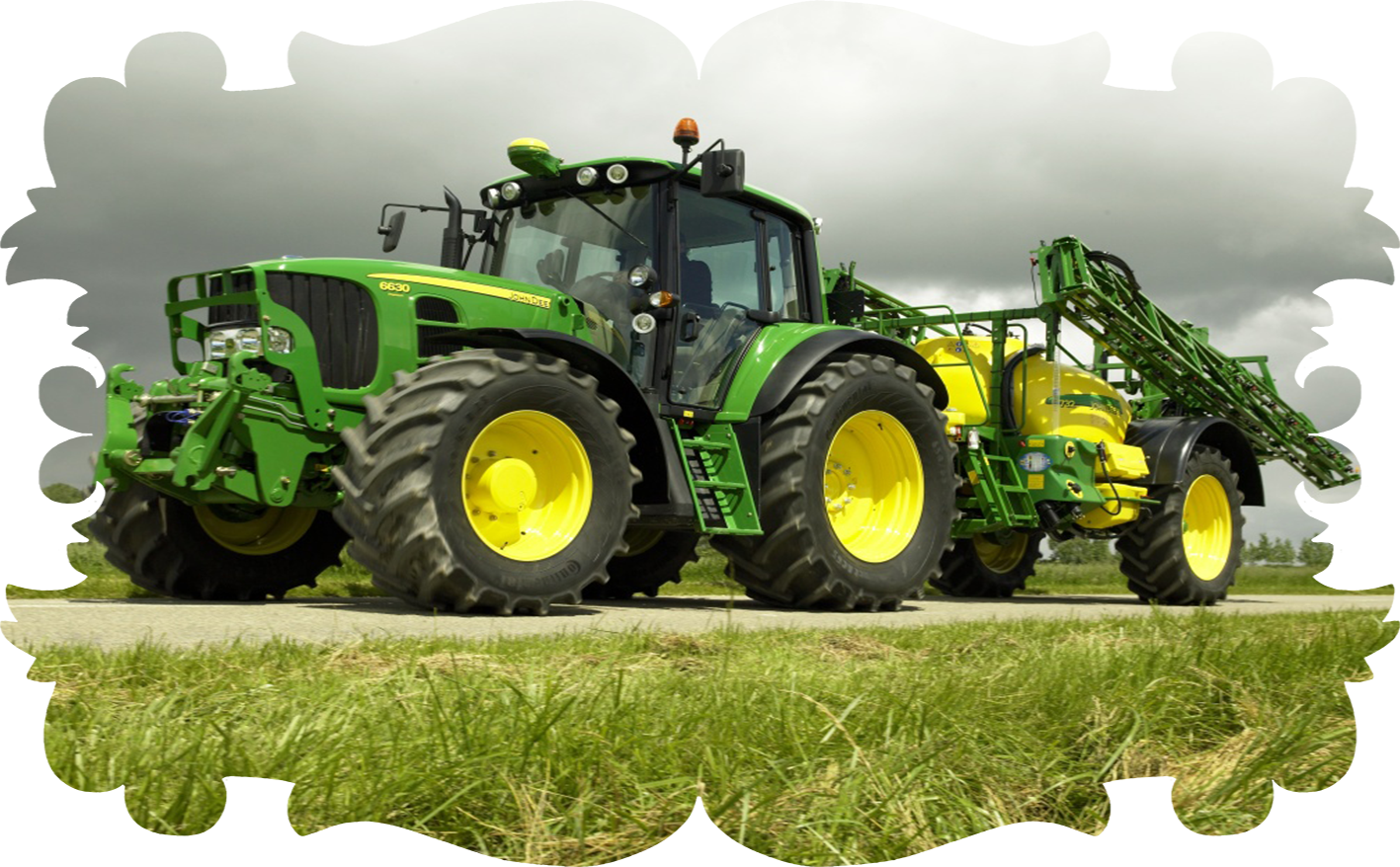 Bidon Junior z traktorem - Traktor