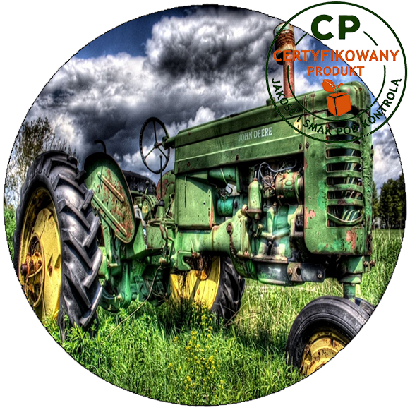 Opłatek na tort Traktor - Ciągnik