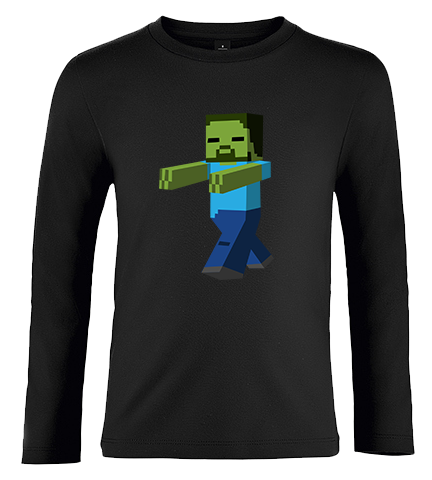 Koszulka z dł.rękaw. Minecraft