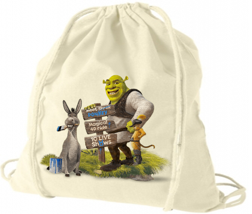 Worek Sportowy - Plecak - Shrek