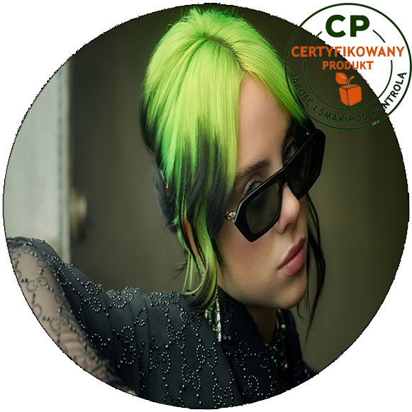 Opłatek na tort Billie Eilish