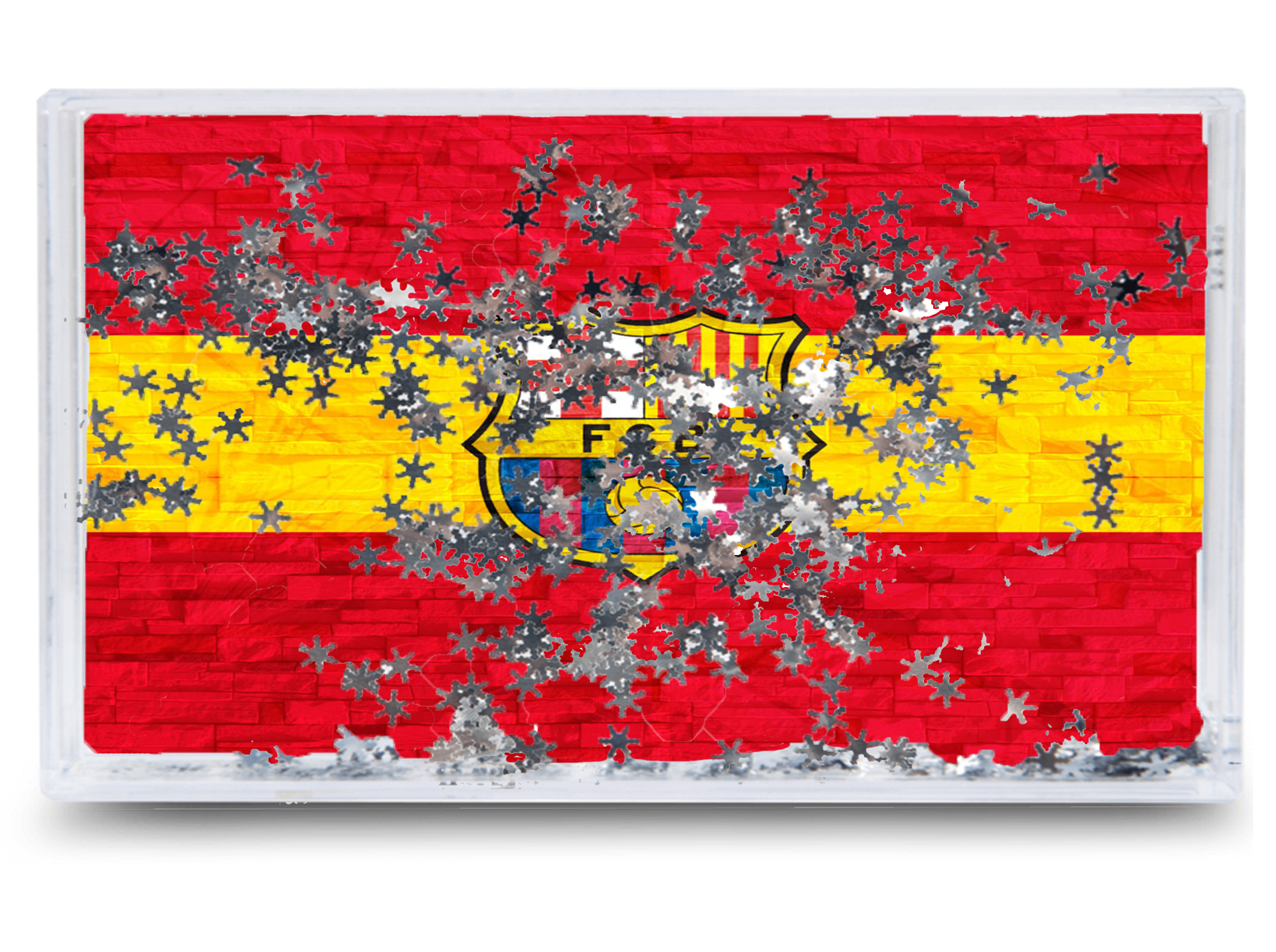 Akwarium - Ramka wodna 3D - Barcelona - Barca