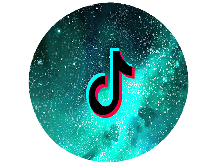 Opłatek na tort Tik Tok