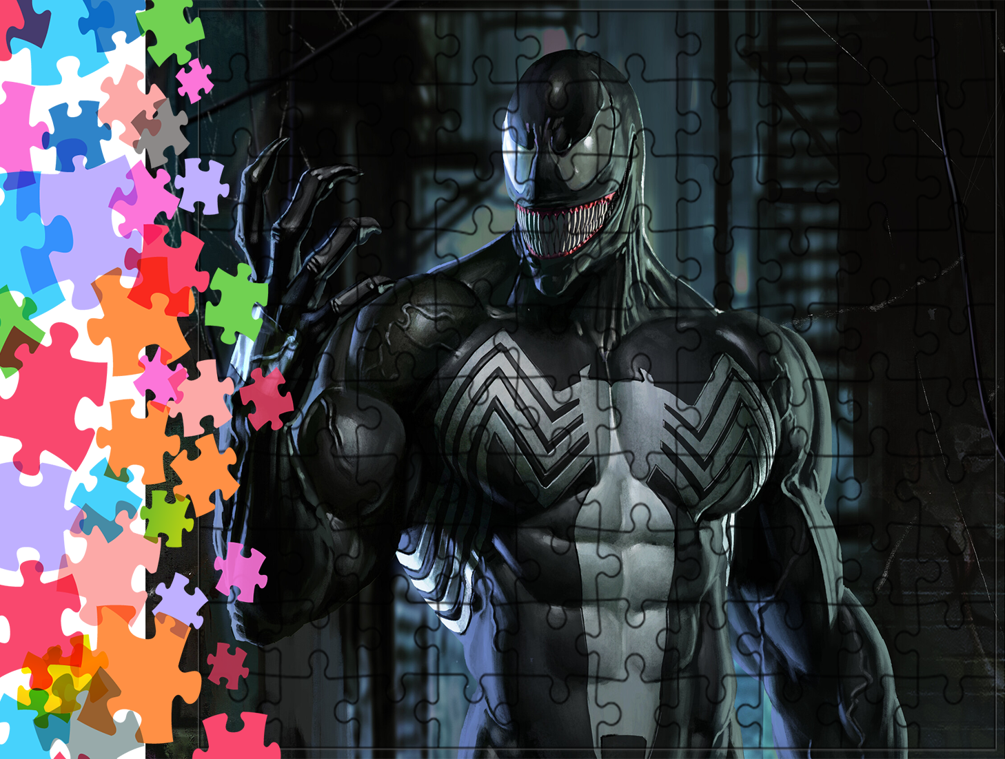 Puzzle tradycyjne Venom - Marvel