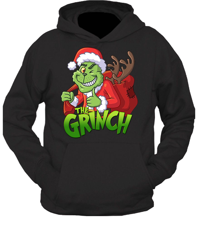 Bluza z kapturem Grinch
