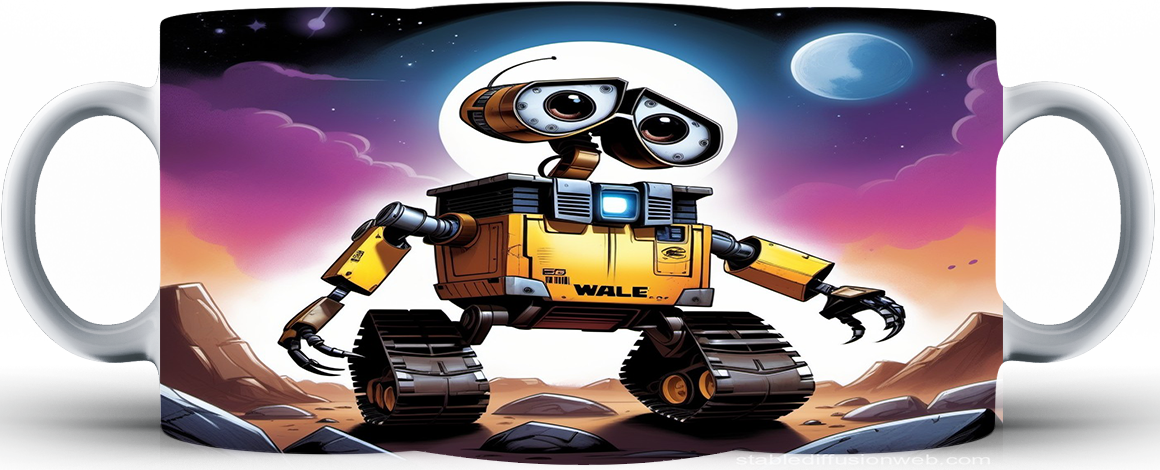 Kubek ceramiczny Wall-E Nowe Przygody