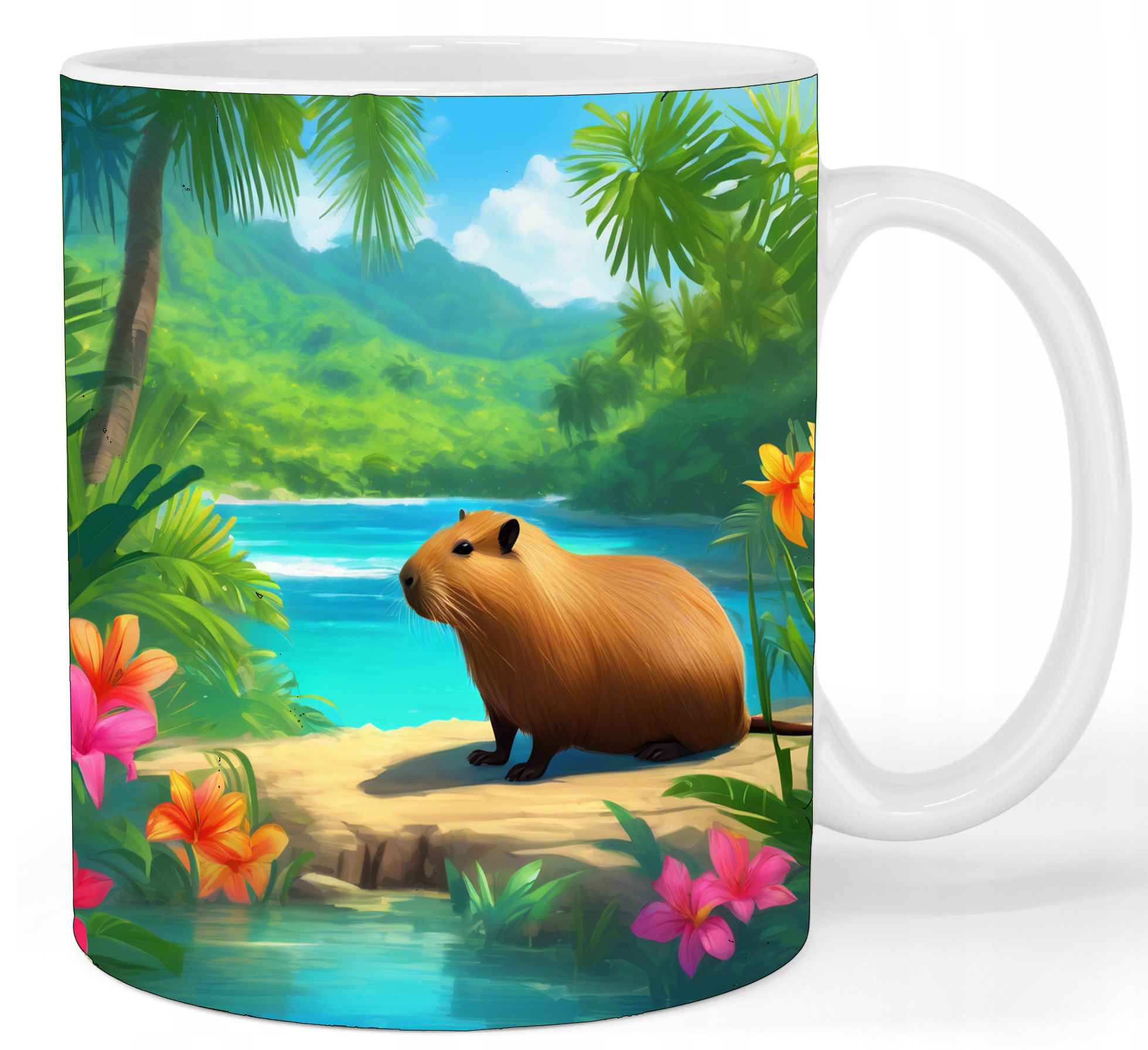 Kubek ceramiczny Kapibara