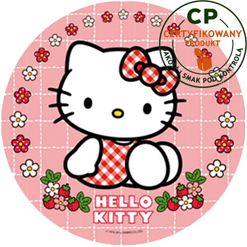 Opłatek na tort Hello Kitty