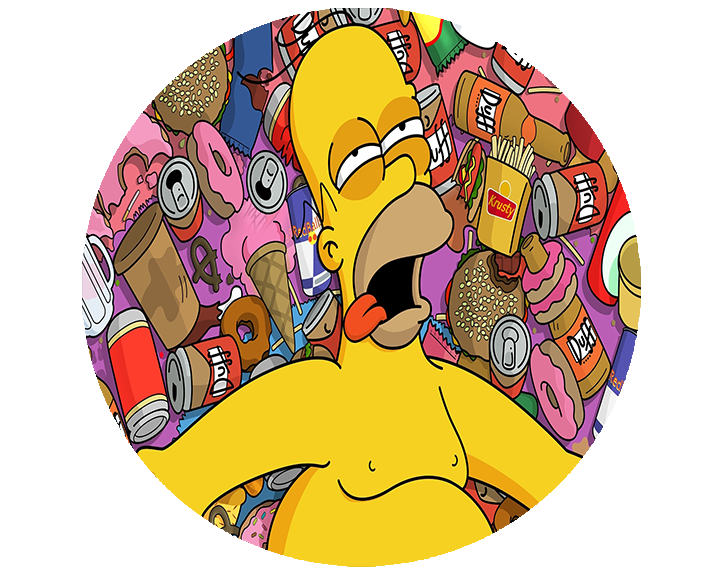 Podkładka pod myszkę Simpsonowie